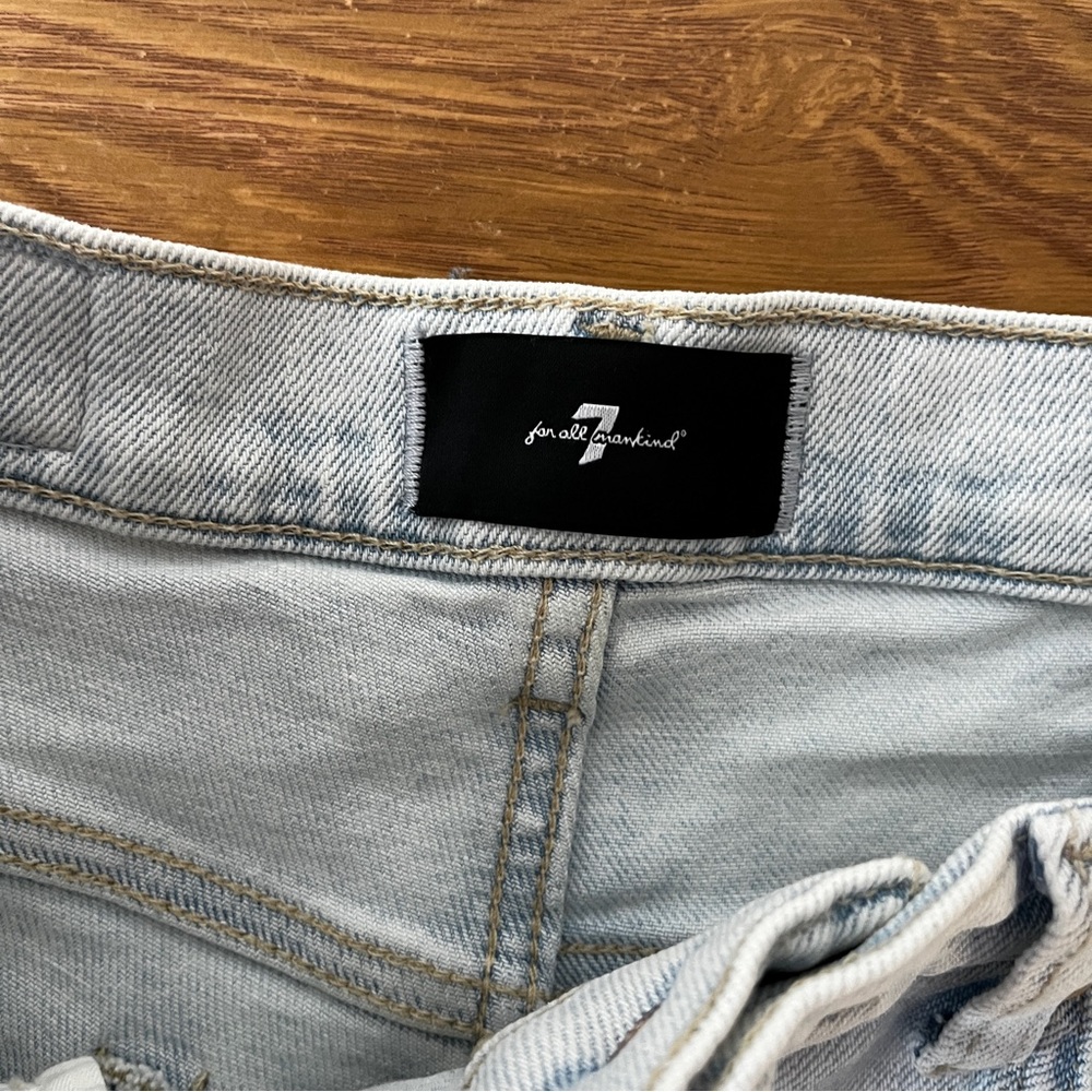 7 For All Mankind Luxe Vintage Ultra High Rise Cropped Jo jeans Maui - 26 - Picture 10 of 12